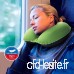 Hikenture – Oreiller gonflable – Oreiller de voyage – Oreiller de voyage doux - Pour votre confort en avion  en voiture et dans le train vert Green - B079L39W9W